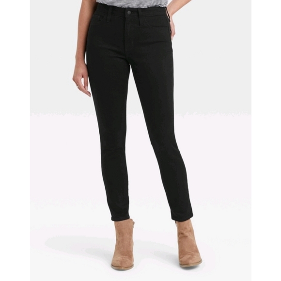 Universal Thread Denim - Universal Thread Black High Rise Skinny Jeans Size 12